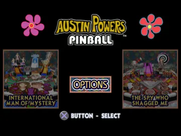 Austin Powers Pinball (US) screen shot title